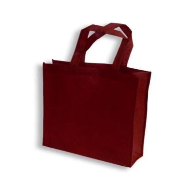 China Eco friendly advertising 80 gsm nonwoven polypropylene colored promotional bags for sale