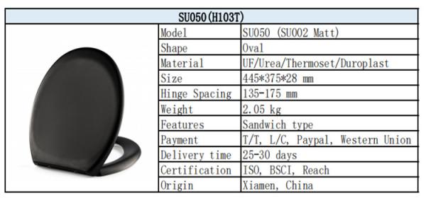 Quality Sunten SU050 UF modern matte seat lid for sale