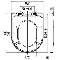 Quality Sunten modern matt white toilet seat cover for sale