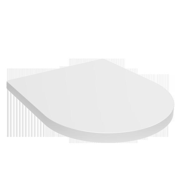 Quality D Slim Soft Close Toilet Seat for European Market Urea Seat and Cover for sale