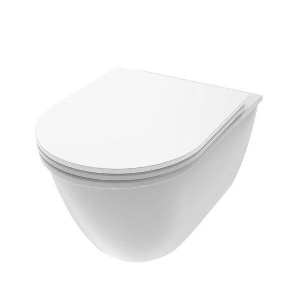 Quality Ultra Slim Soft Close Sanitary Toilet Seat Cover Slimline Design for Enhanced for sale