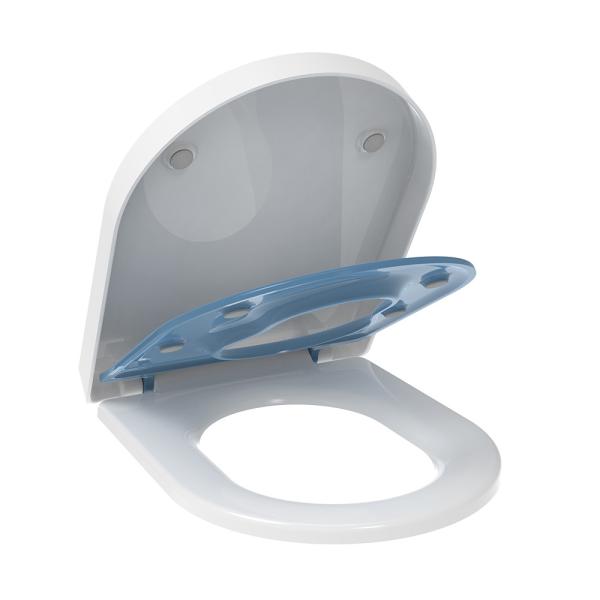 Quality Sunten SU058 Modern Soft Close Toilet Seat Cover UF Urea Material Quick Release for sale