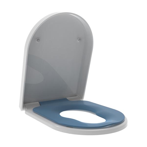 Quality High Quality Duropalst Elongated D-Shape Toilet Seats for Both Children and for sale