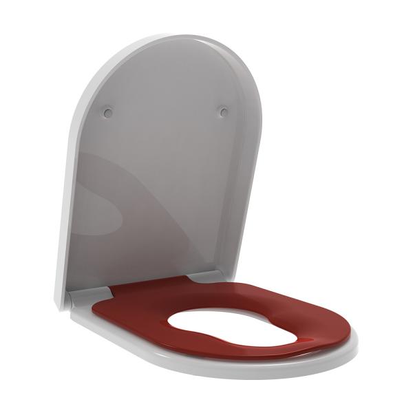 Quality High Quality Duropalst Elongated D-Shape Toilet Seats for Both Children and for sale