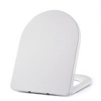 Quality Modern European Standard Elongated D-Shape Urea Toilet Seat Soft Close UF for sale