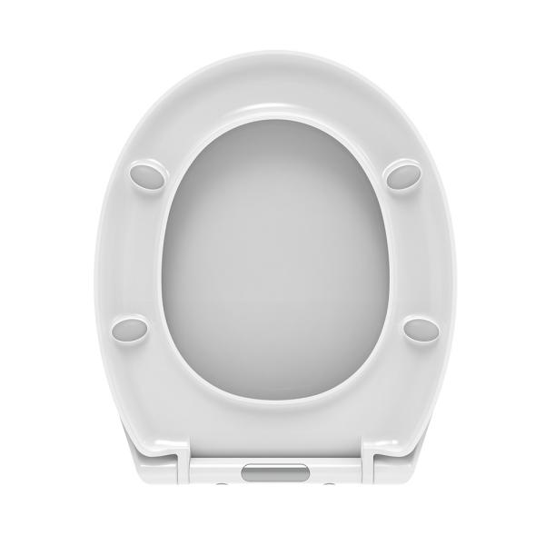 Quality Sunten SU007 European Universal Oval Shape Toilet Seat Urea Material with Closed for sale