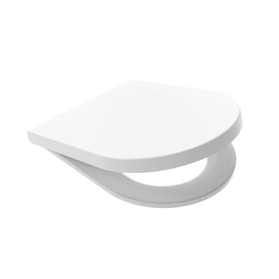 China Latest design toilet seat with big hinge distance for sale