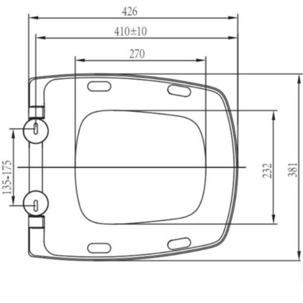 Quality Sunten SU006 Special Design Square Toilet Seat & Cover for sale