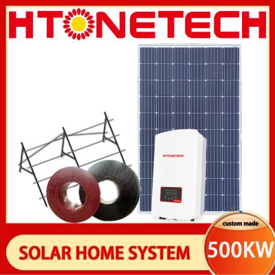 Китай Солнечная фотоэлектрическая установка 500 кВт для жилых помещений продается