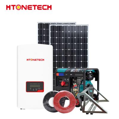 China Foldable Solar Hybrid Power Systems Complete Solar Power System 380W for sale