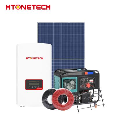 China 375wp Solarhybrid-Stromversorgungssysteme auf dem Netz Hybrid-Solarumrichter 100Kva zu verkaufen