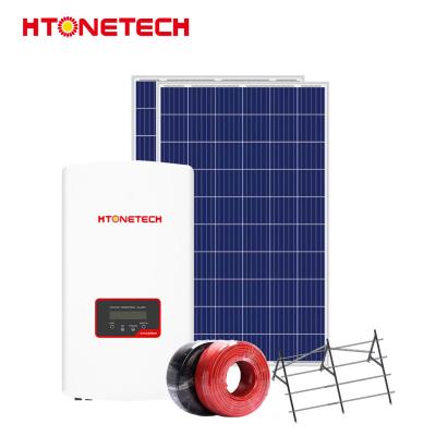 China HTONETECH Sistema fotovoltaico ligado à rede 500W Inverter híbrido 700Va à venda