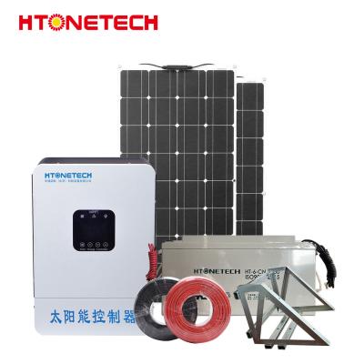 China HTONETECH Sistema Solar Kit Completo 8KW 10KW 54KW Para Casa de Aluguel à venda
