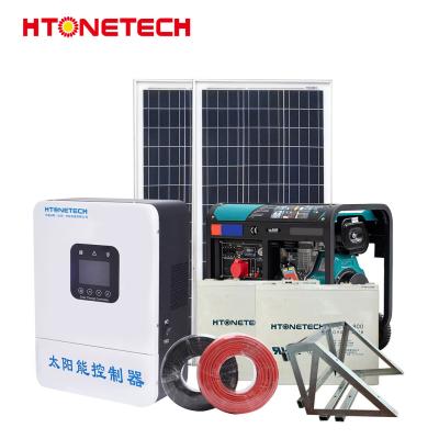 China Sistemas de energía solar fotovoltaica para uso residencial 3kw de fase única CE CB Certificado SGS en venta