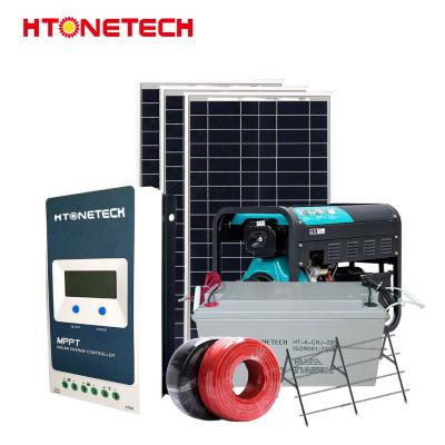 China HTONETECH Sistema de batería de paneles solares Sistema de almacenamiento de energía solar 10039W 500 Watt en venta