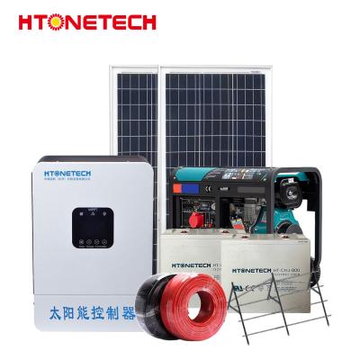 China Residential Grid Connected Solar System 5KWH 10KWH 535-555Watt for sale