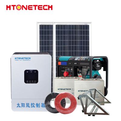 China Sistema solar portátil pequeño para exteriores 5000W 4538W 1000W 0.75Kva en venta