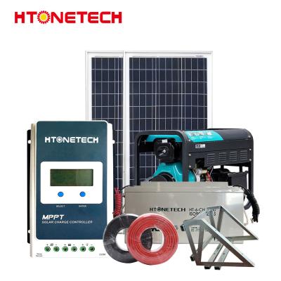 Китай HTONETECH 3Kw 5KW Высоковольтная солнечная система 5000W 45039W Моно Перк солнечные панели продается