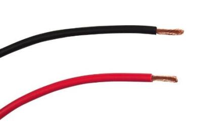 China 6500V Single Core Solar Cable Black / Red Tinned Copper Stranded Conductor for sale