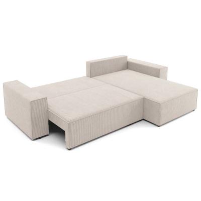 Chine 2024 Factory direct sales new corduroy fabric living room sofa modular combination sofa belt storage 4 seat sofa bed à vendre