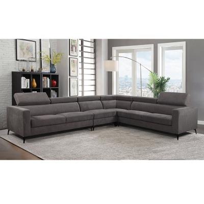 China Nordic modern home furniture fabric Sectional corner sofa living room sofa for sale