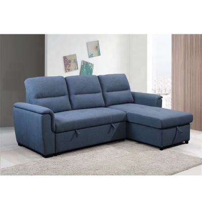 China Living Room Modern Fabric Sleeping Sectional Sofa Set Multi Functional for sale