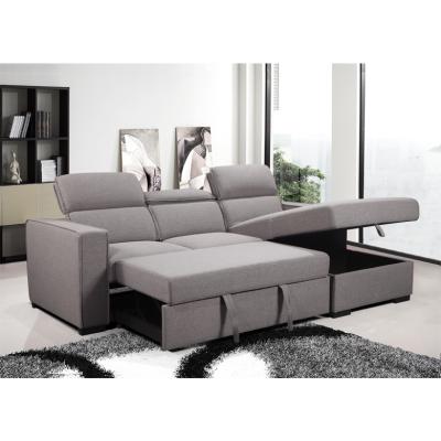 China Sectionals Living Room Sofa Modern Modular Luxury L-shape sofa bed love+chaise couch with large storage function sofa be en venta