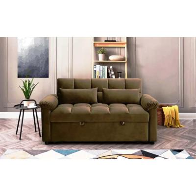 China Cheap Price Upholstered sleeping sofa set 2seater 3seater Adjustable Back frame convertible Modern Home Apartment Sofa for sale