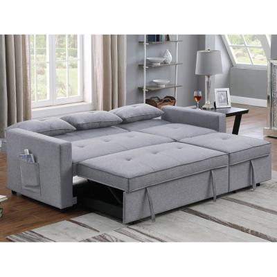 中国 OEM/ODM Furniture modern sleeping couch Solid Wood Frame High quality Low Price Europe American style sofa bed for Apar 販売のため