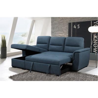 China OEM/ODM European style design single futon L shaped USB sleeper sofa bed folding bed sofa cum bed living room furniture zu verkaufen