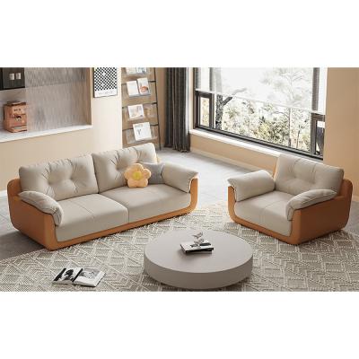 China Nordico Feel of bread cloud shaped 1+2+3S Pomelohome Living Room Furniture Set Modern Couch tech cloth sofa sets à venda