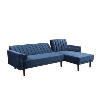 Cina Wholesale living room furniture couch corner sectional L shape chaise lounge high quality modern fabric sofa set in vendita