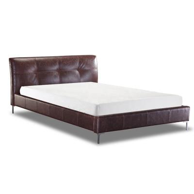 China Leather Boxspring Modern Queen Size Bed Wear Resistant Durable for sale
