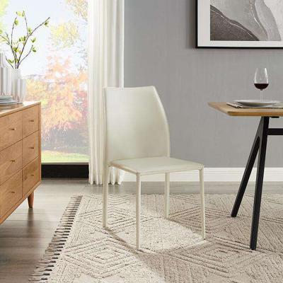 China Silla moderna de la habitación que escribe a silla de la sala de estar la silla de cena moderna de cuero en venta