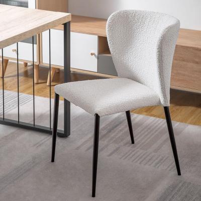 China Marco metálico de alta calidad de los muebles de lujo modernos de la sala de estar que cena la silla en venta
