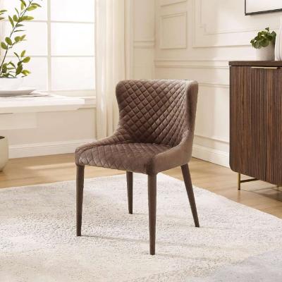China Practical Antiwear Upholstered Kitchen Dining Chairs Breathable For Home for sale
