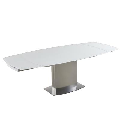 China Multiscene Modern Extendable Dining Table , Rectangle Contemporary Kitchen Table for sale