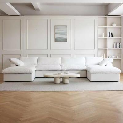 China Sofa Multipurpose For Living Room seccional modular de lino suave en venta