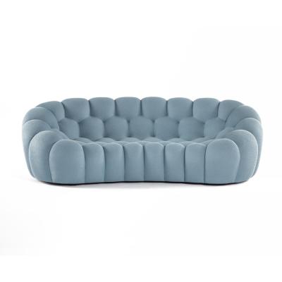 China Sofá perezoso práctico del sofá de la tela, sofá anti de Seater de la abrasión dos en venta