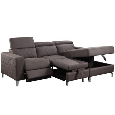 China Antiwear Durable L Shape Sofa Bed , Multiscene Sofa Bed And Recliner Set for sale