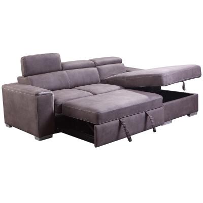 China Multipurpose Pull Out Sectional Couch Bed Practical For Living Room for sale