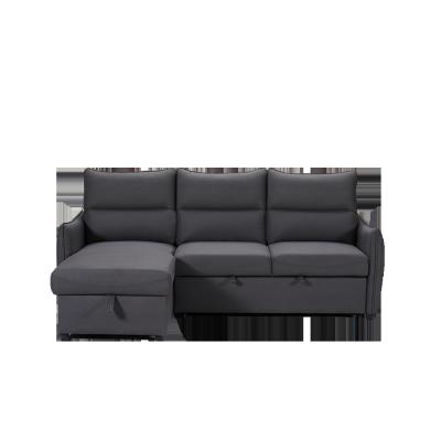 China Durable Antiwear Retractable Couch Bed , Breathable Sleeper Couch With Storage for sale