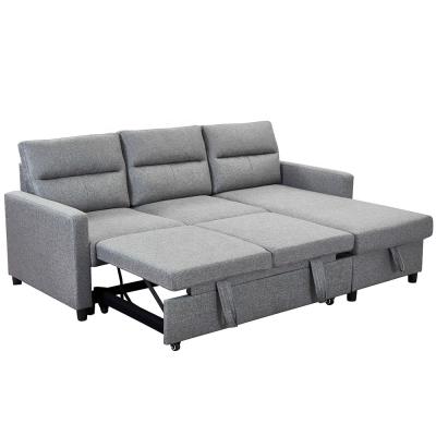 China 19837 GOITALIA CARA Sofa Home Use Lounge Couch Cum Bed  Furniture wWith Storage Sofa Bed for sale
