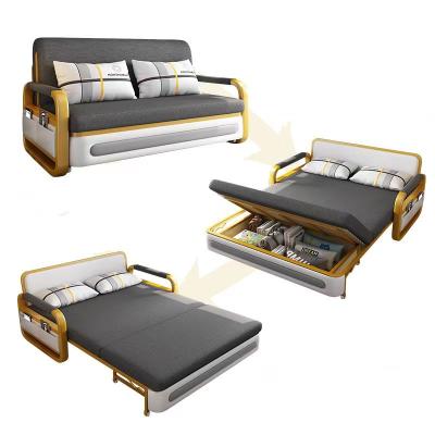 中国 多目的折り畳み式のソファのベッド、居間の変換可能な眠る人のソファー 販売のため