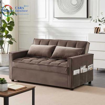 China Newly Arrived High Density Upholstered 3Seater Velvet Luxury Sofa Bed Fabric Living Room Furniture Sofas Modern for sale