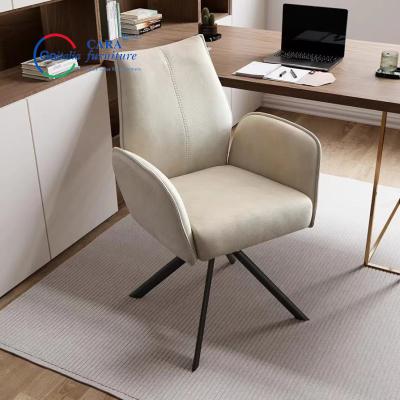 China 70009 New Design Armless Office Home Hotel Restaurant Living Room Coffee Hotel Pu Leather Dining Chair à venda