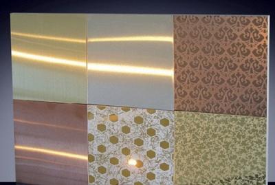 China 300 Series Decorative Colored Stainless Steel Sheets 0.3mm - 200mm Thickness for sale