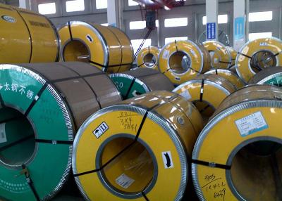 China Thickness 0.3 - 3.0mm Steel Strip Coil , 400 Series Stainless Steel Sheet Metal Coil for sale