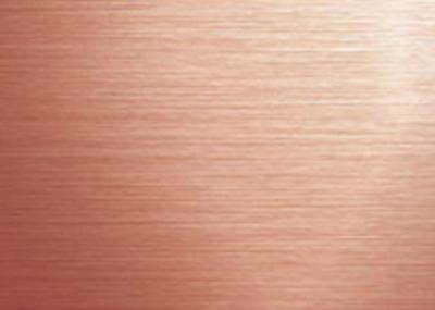 China Decorative Rose Gold Stainless Steel Sheet , Durable Coloured Stainless Steel Sheet for sale