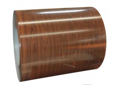 China 2000mm Ss316 Wood Grain Prepainted Steel Coil For Wooden Wall for sale